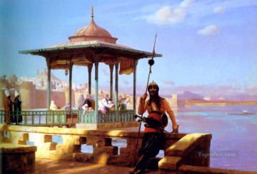 Harem in the Kiosk Greek Arabian Orientalism Jean Leon Gerome Oil Paintings
